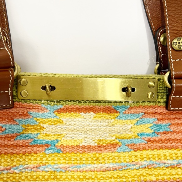 Patricia Nash Hand-Loomed Cotton Weave Chennai Tote Bag - Picture 7 of 10